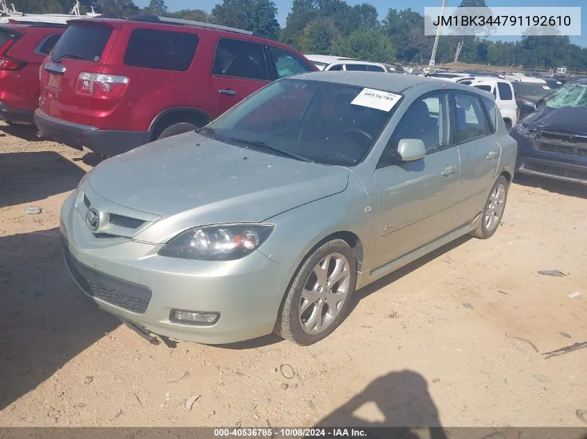 JM1BK344791192610 2009 Mazda Mazda3 S