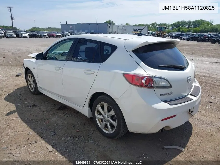 JM1BL1H58A1120825 2010 Mazda 3 S