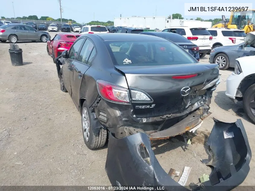 2010 Mazda 3 I VIN: JM1BL1SF4A1239697 Lot: 12053016