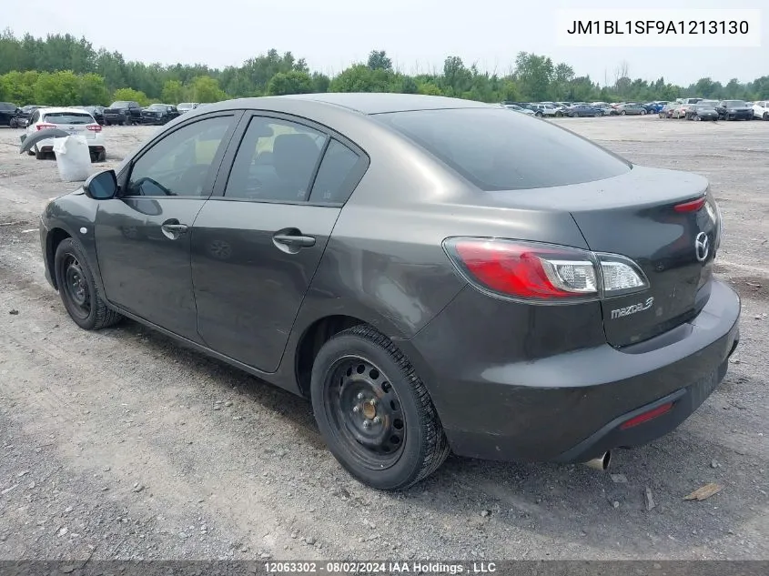 2010 Mazda Mazda3 VIN: JM1BL1SF9A1213130 Lot: 12063302