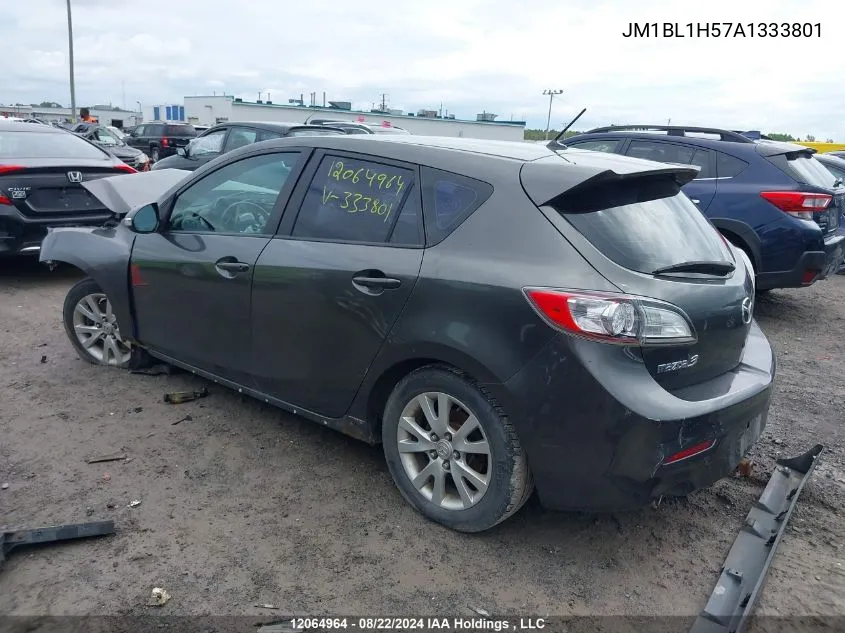 2010 Mazda 3 S VIN: JM1BL1H57A1333801 Lot: 12064964