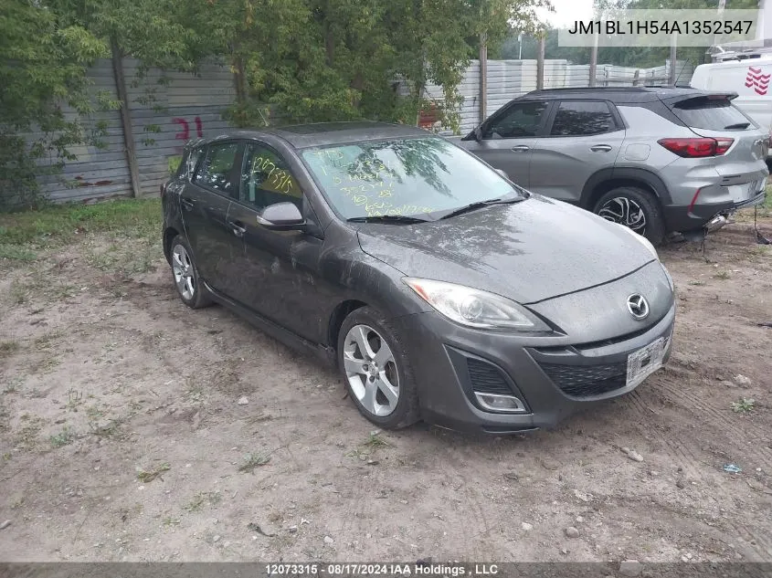 2010 Mazda 3 S VIN: JM1BL1H54A1352547 Lot: 12073315