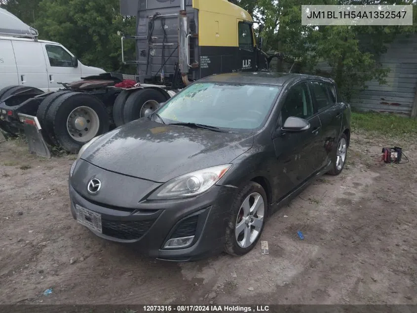 2010 Mazda 3 S VIN: JM1BL1H54A1352547 Lot: 12073315