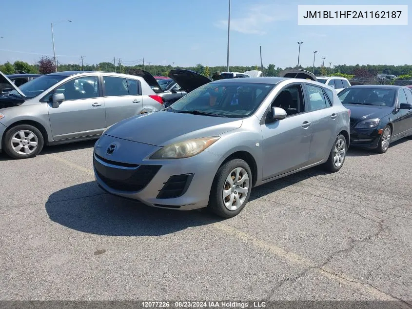 JM1BL1HF2A1162187 2010 Mazda 3 I