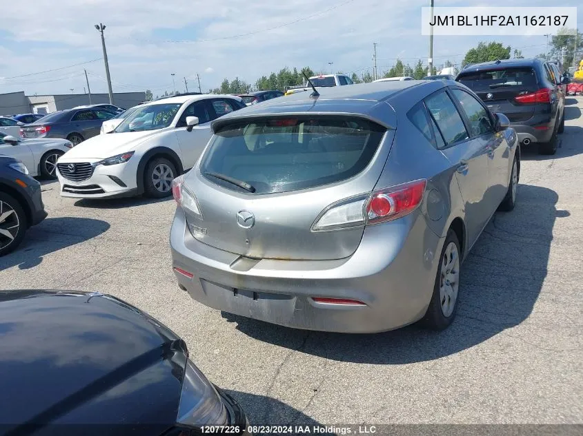 JM1BL1HF2A1162187 2010 Mazda 3 I