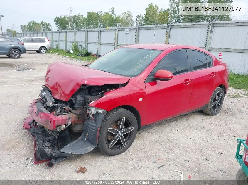 2010 Mazda Mazda3 VIN: JM1BL1SF9A1127977 Lot: 12077750