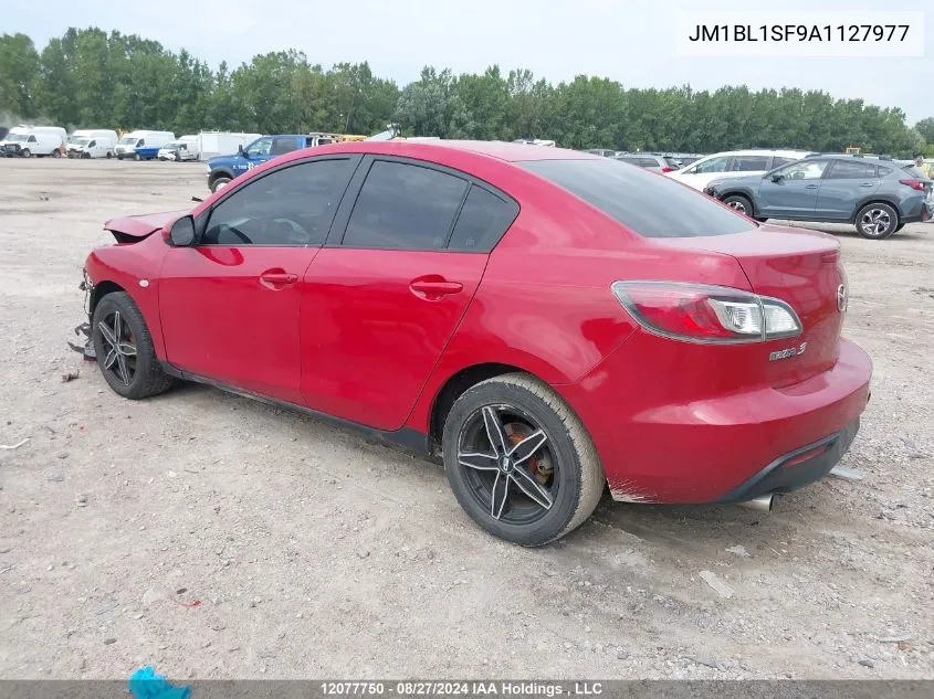 2010 Mazda Mazda3 VIN: JM1BL1SF9A1127977 Lot: 12077750