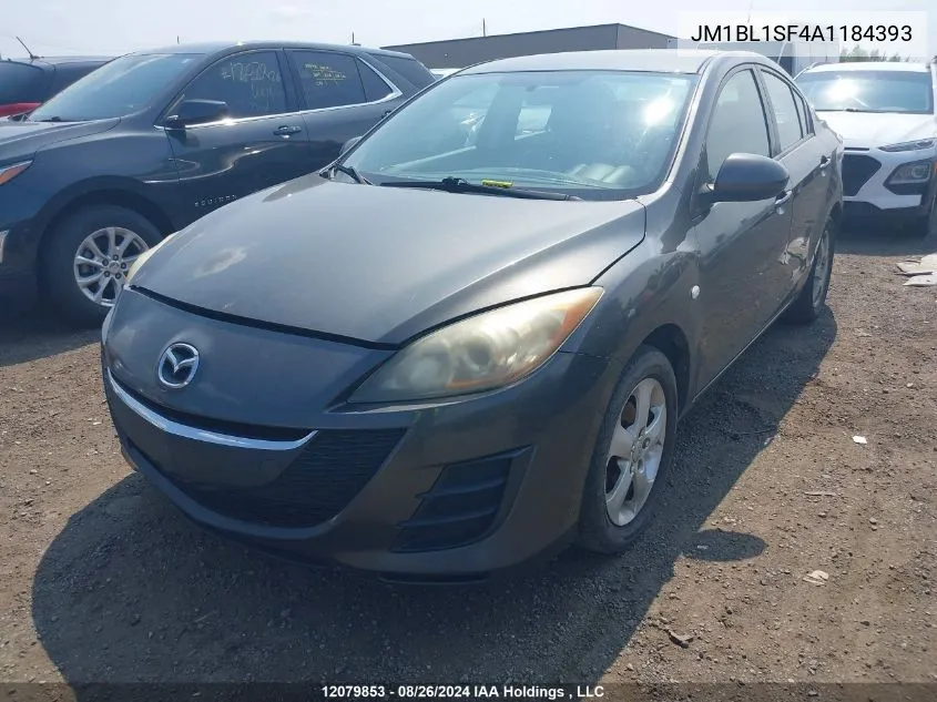 JM1BL1SF4A1184393 2010 Mazda Mazda3