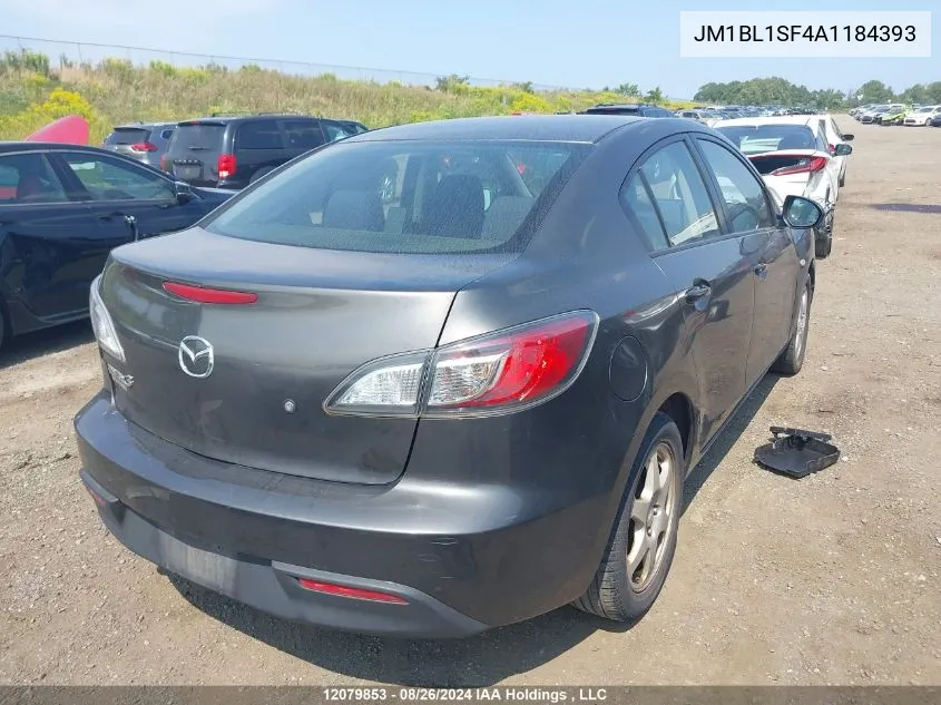 JM1BL1SF4A1184393 2010 Mazda Mazda3