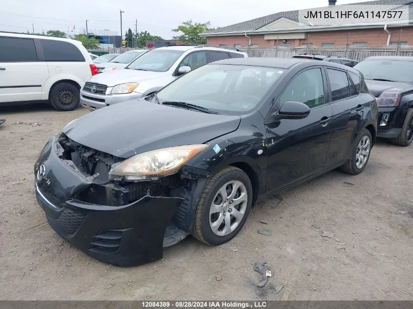 JM1BL1HF6A1147577 2010 Mazda Mazda3