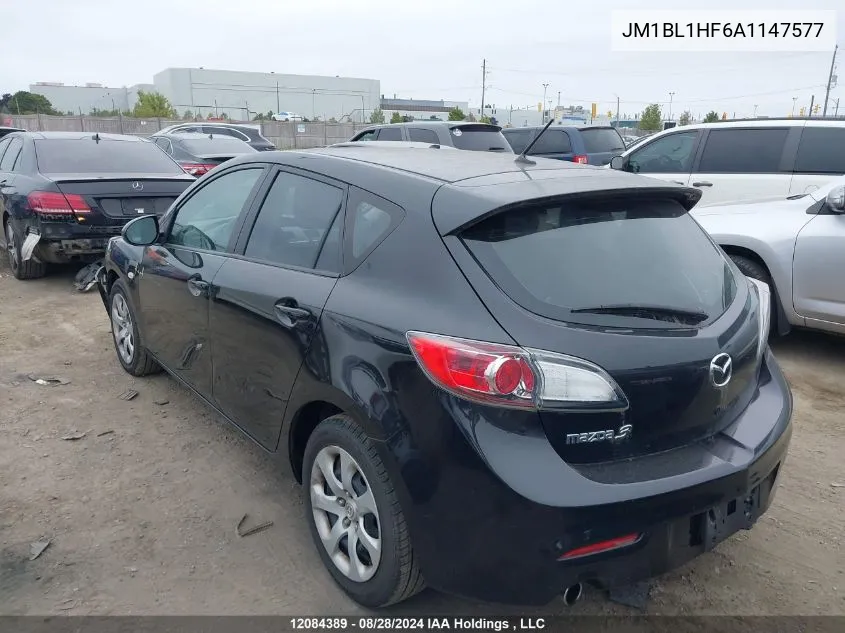 JM1BL1HF6A1147577 2010 Mazda Mazda3