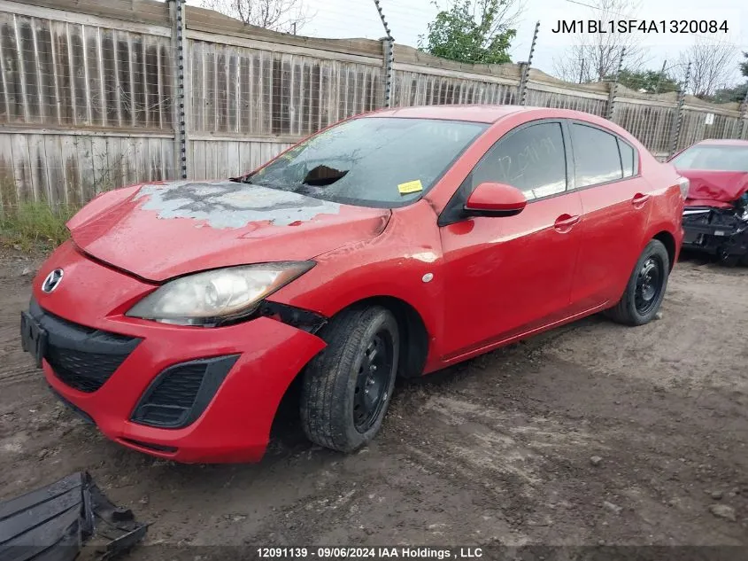 JM1BL1SF4A1320084 2010 Mazda Mazda3