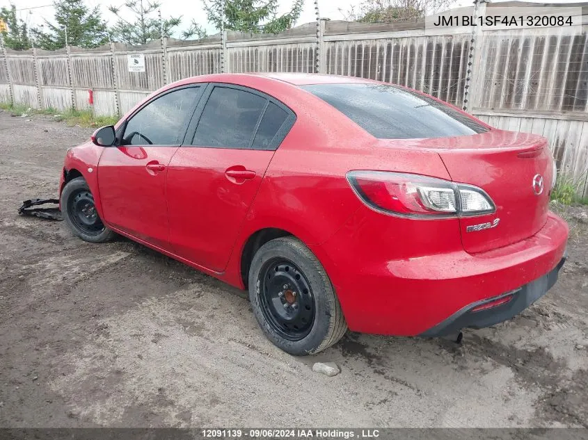 JM1BL1SF4A1320084 2010 Mazda Mazda3