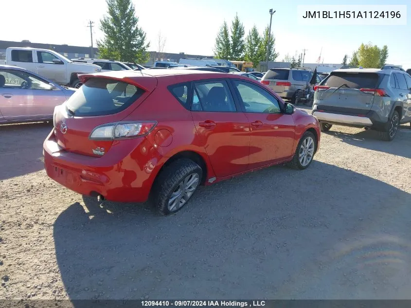 2010 Mazda Mazda3 VIN: JM1BL1H51A1124196 Lot: 12094410