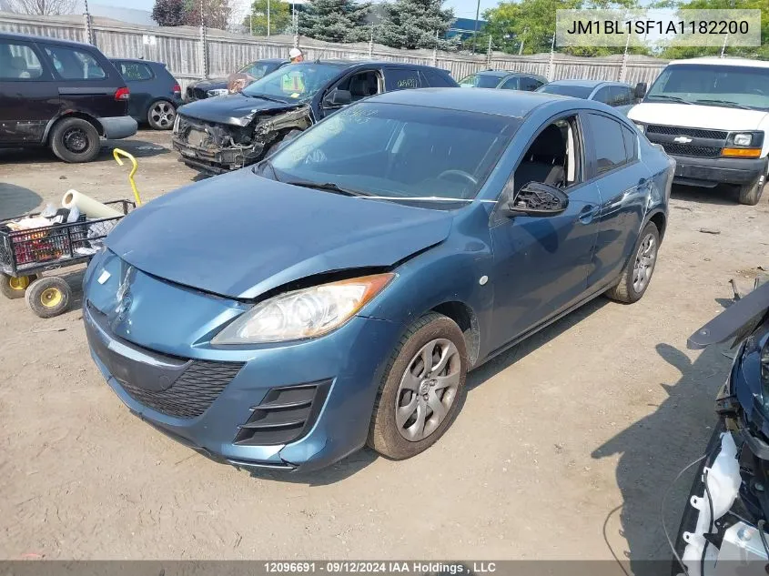 JM1BL1SF1A1182200 2010 Mazda Mazda3