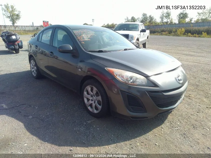 2010 Mazda 3 I VIN: JM1BL1SF3A1352203 Lot: 12096813