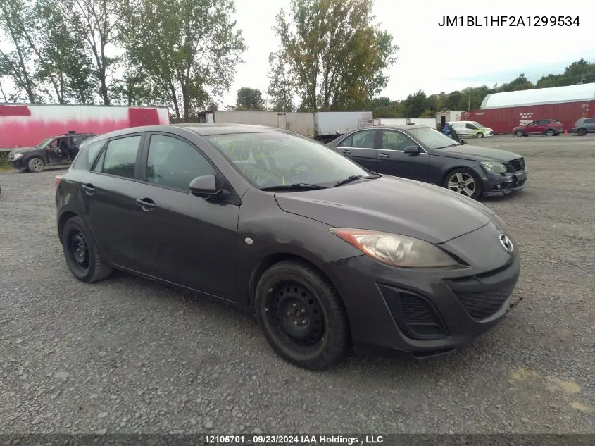 JM1BL1HF2A1299534 2010 Mazda Mazda3