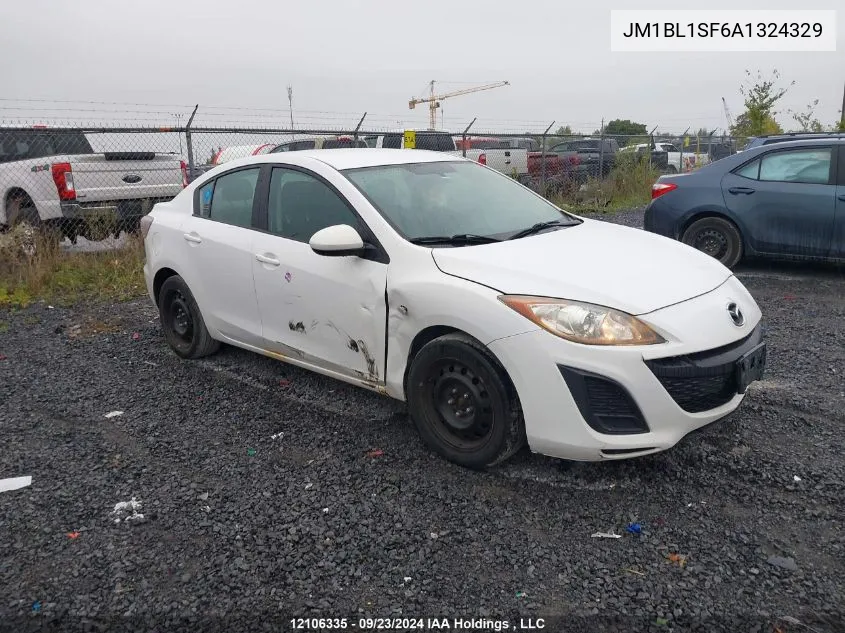 JM1BL1SF6A1324329 2010 Mazda Mazda3