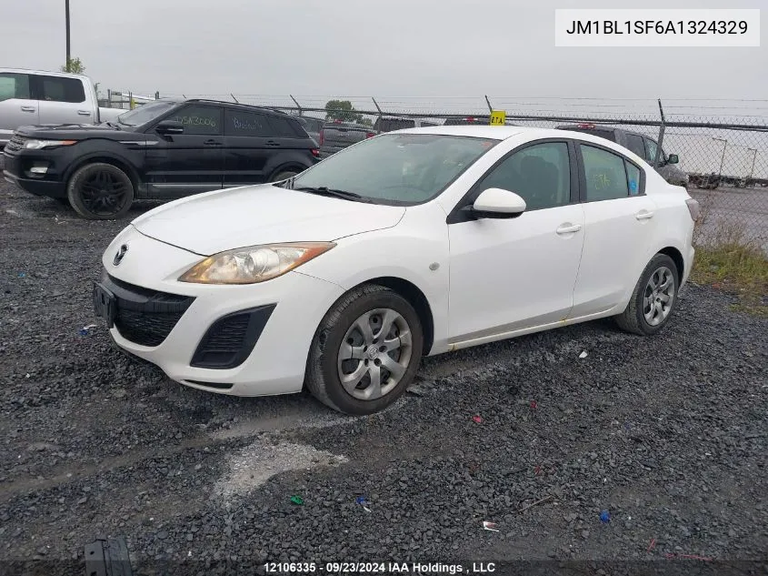 JM1BL1SF6A1324329 2010 Mazda Mazda3