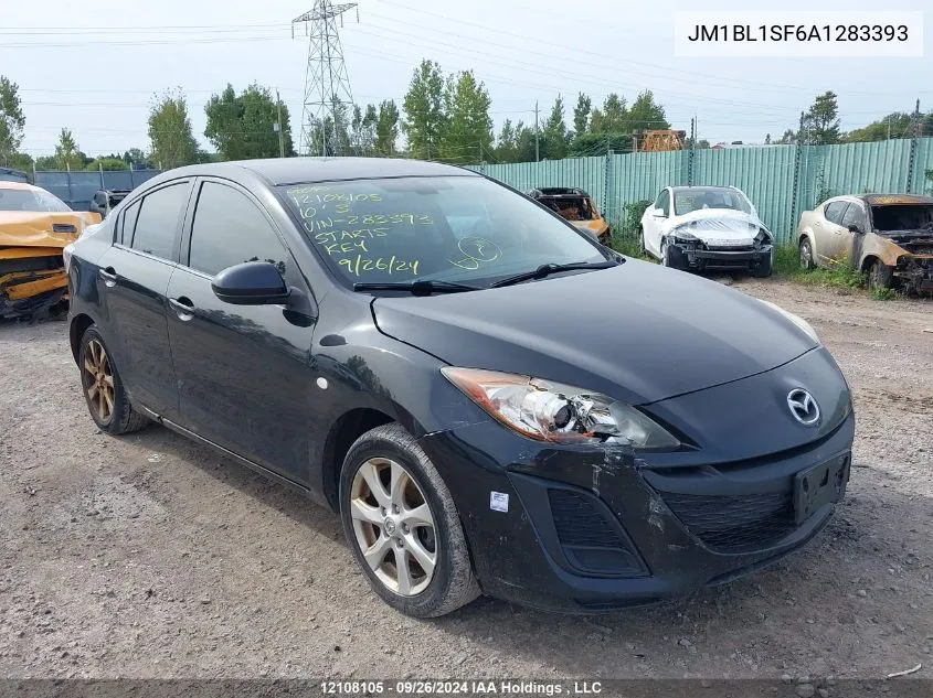 JM1BL1SF6A1283393 2010 Mazda Mazda3