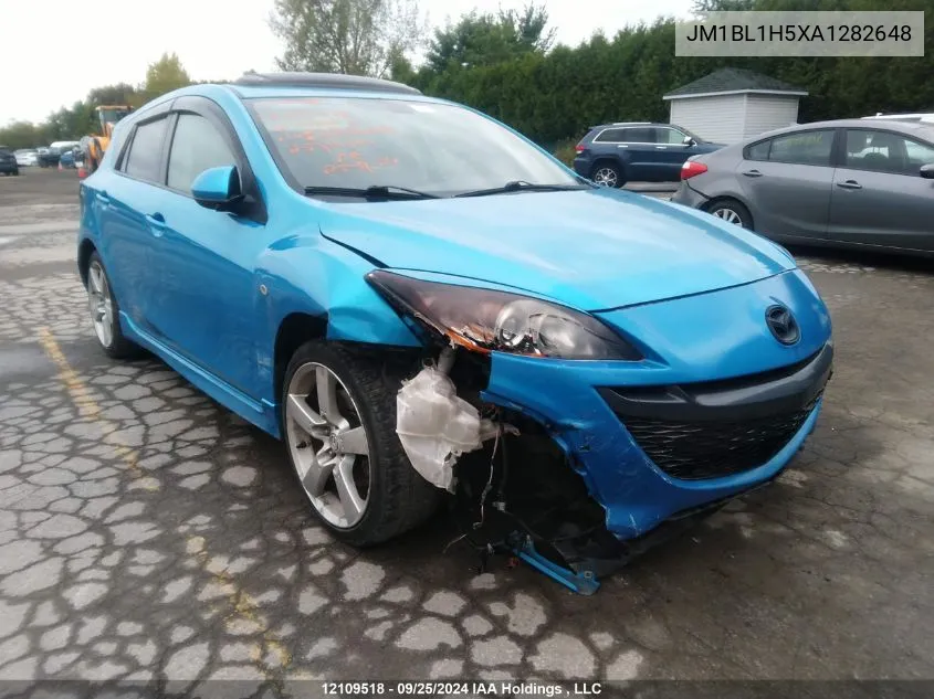 2010 Mazda Mazda3 VIN: JM1BL1H5XA1282648 Lot: 12109518