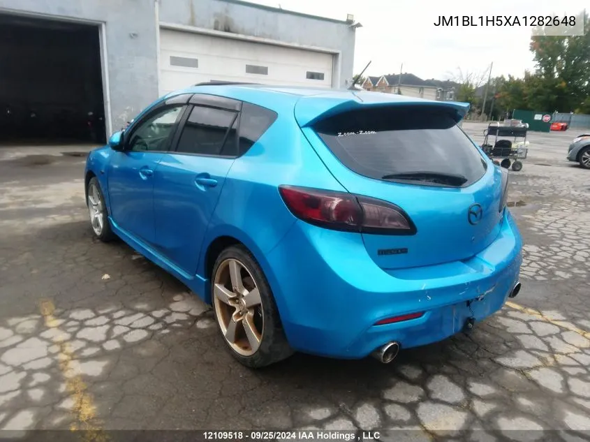 2010 Mazda Mazda3 VIN: JM1BL1H5XA1282648 Lot: 12109518