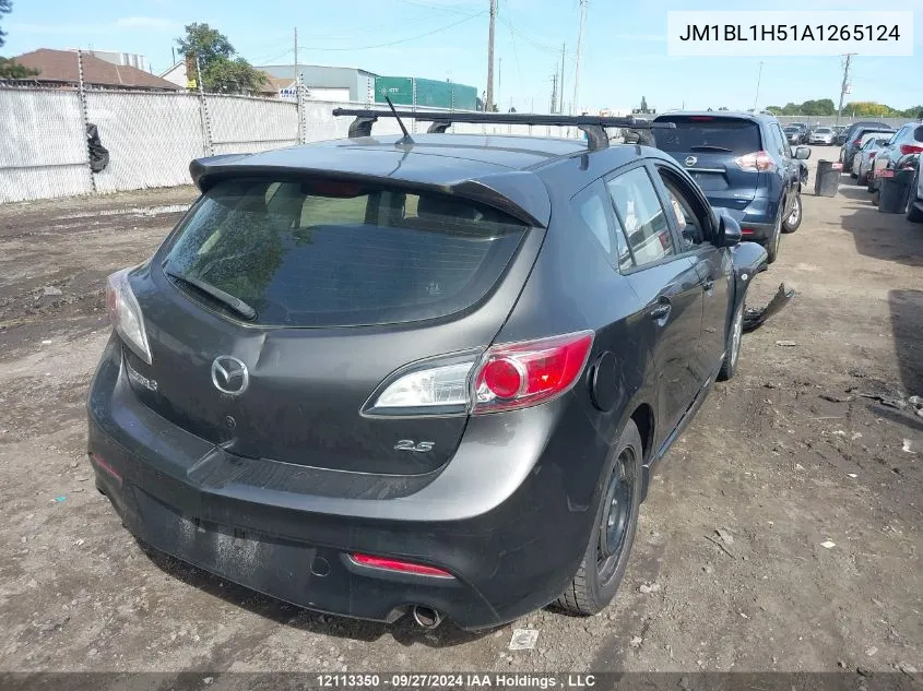 2010 Mazda Mazda3 VIN: JM1BL1H51A1265124 Lot: 12113350