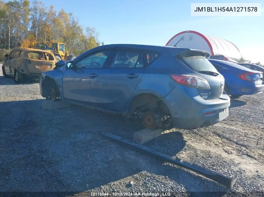 2010 Mazda Mazda3 VIN: JM1BL1H54A1271578 Lot: 12115544