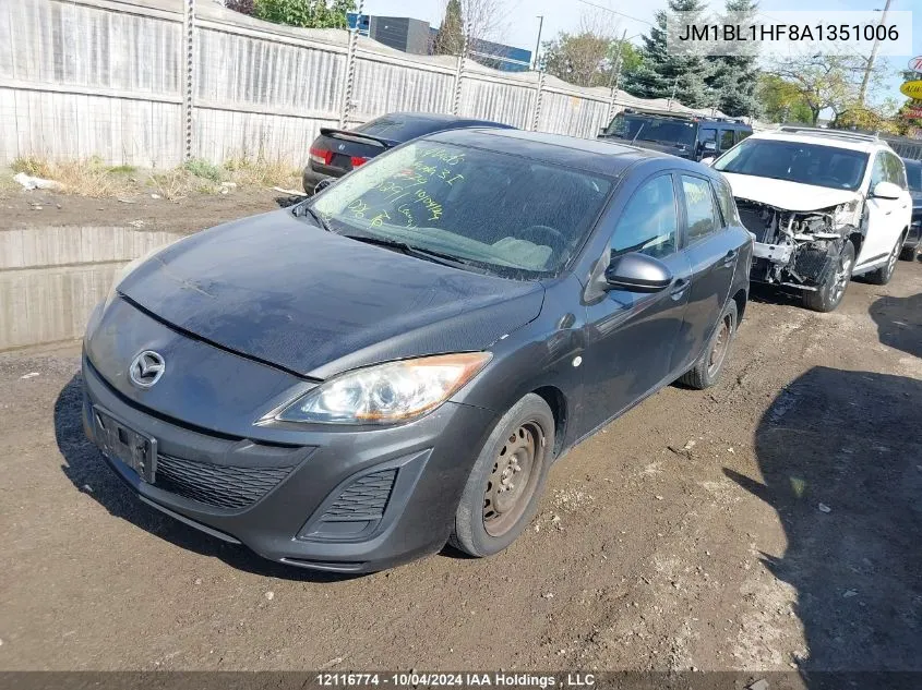 JM1BL1HF8A1351006 2010 Mazda 3 I