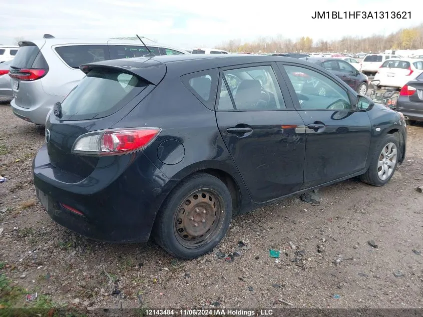 2010 Mazda Mazda3 VIN: JM1BL1HF3A1313621 Lot: 12143484