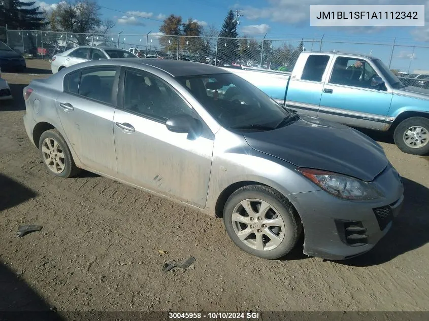 JM1BL1SF1A1112342 2010 Mazda 3 I