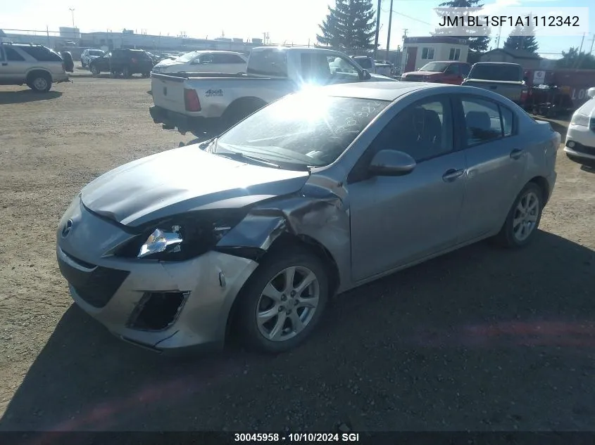 JM1BL1SF1A1112342 2010 Mazda 3 I