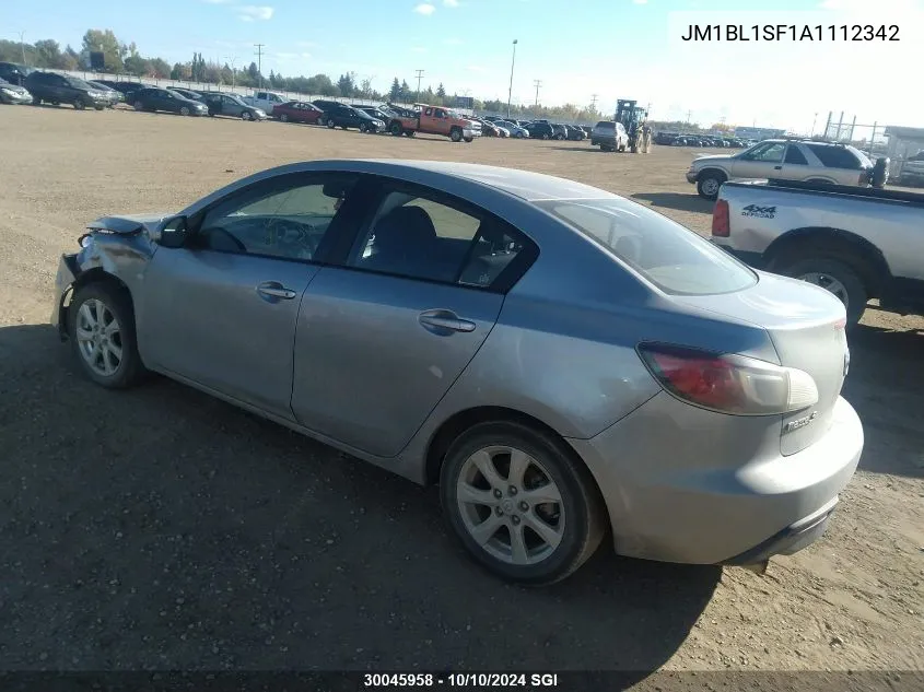 JM1BL1SF1A1112342 2010 Mazda 3 I