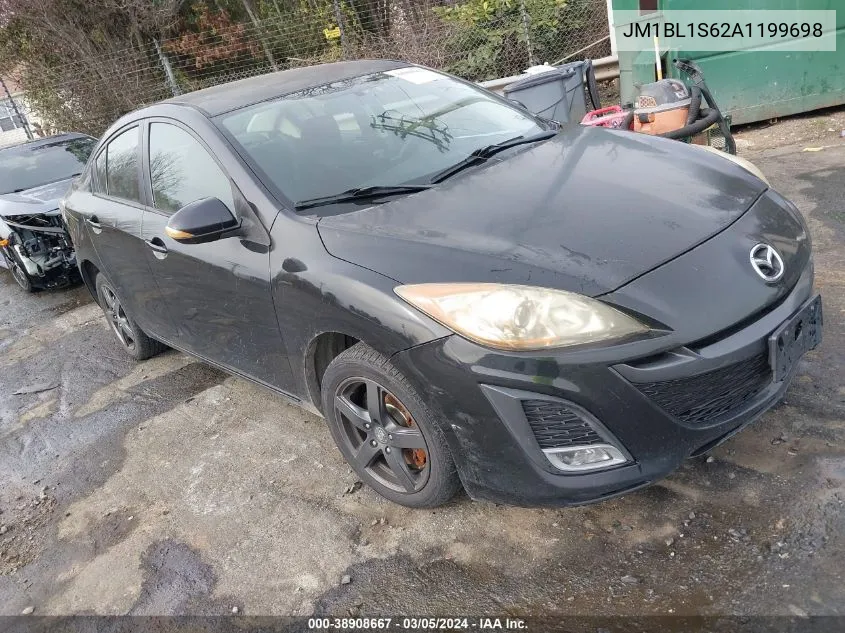 2010 Mazda Mazda3 S Sport VIN: JM1BL1S62A1199698 Lot: 38908667