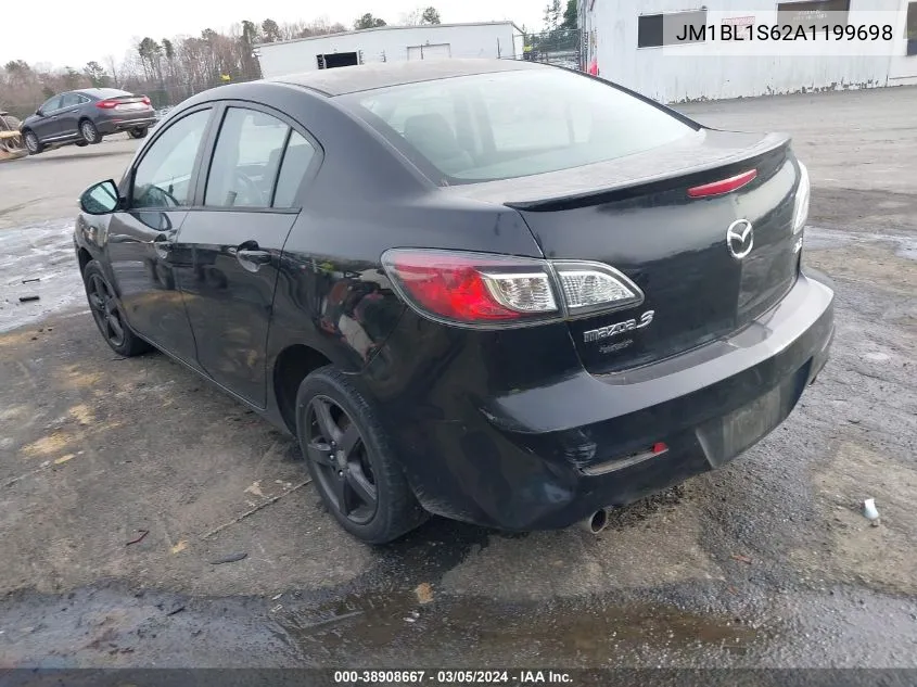 2010 Mazda Mazda3 S Sport VIN: JM1BL1S62A1199698 Lot: 38908667