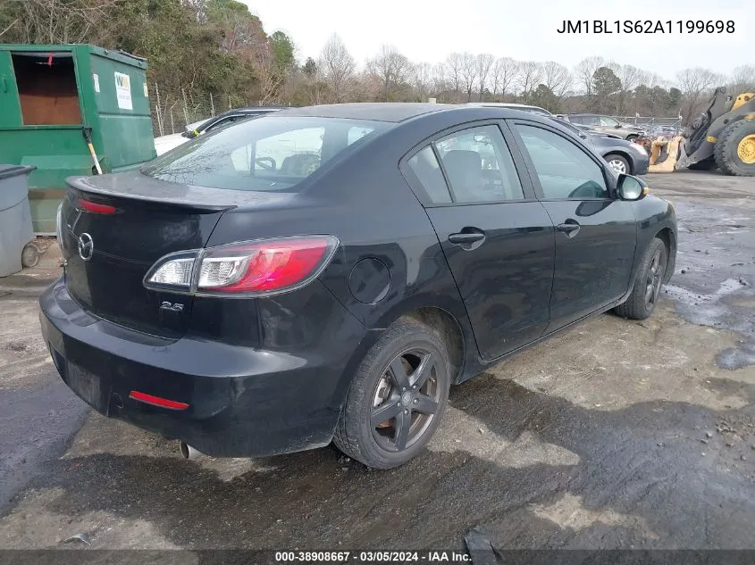 2010 Mazda Mazda3 S Sport VIN: JM1BL1S62A1199698 Lot: 38908667