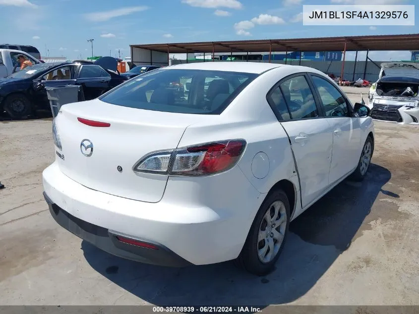 JM1BL1SF4A1329576 2010 Mazda Mazda3 I Sport