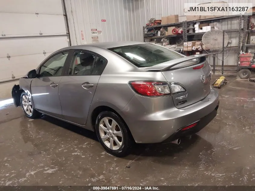 2010 Mazda Mazda3 I Touring VIN: JM1BL1SFXA1163287 Lot: 39847891