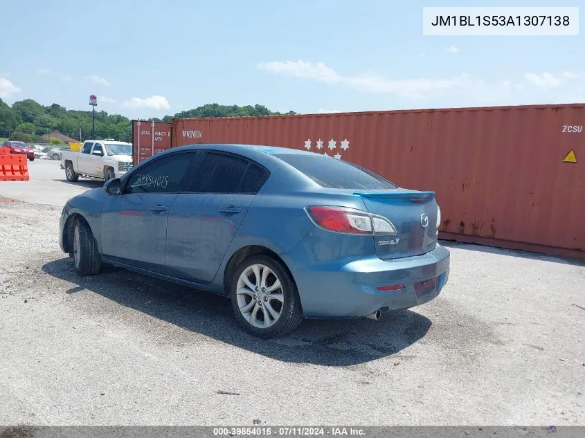 2010 Mazda Mazda3 S Sport VIN: JM1BL1S53A1307138 Lot: 39854015