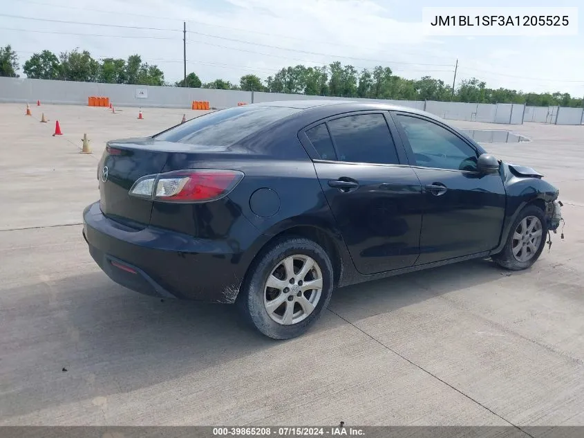 2010 Mazda Mazda3 VIN: JM1BL1SF3A1205525 Lot: 39865208