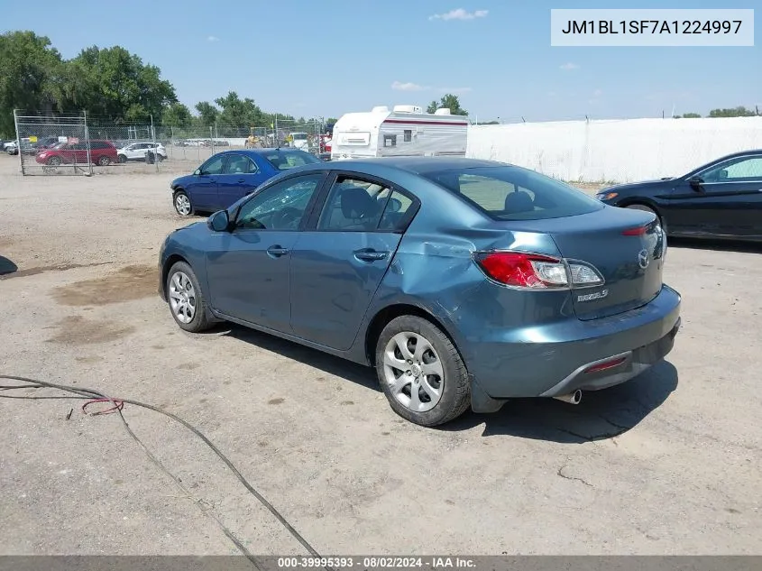 JM1BL1SF7A1224997 2010 Mazda Mazda3 I Sport