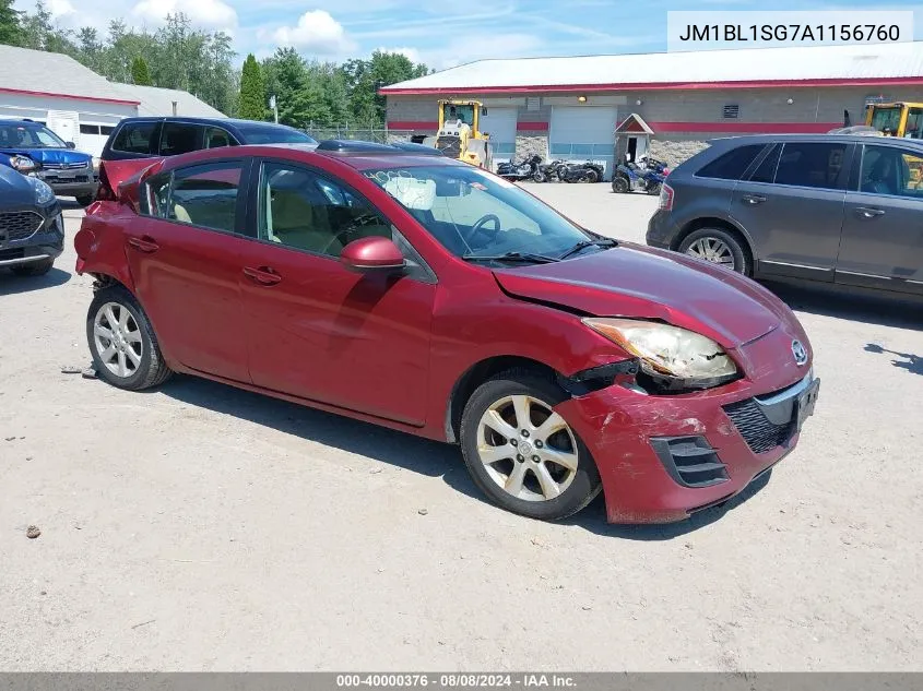 2010 Mazda Mazda3 I Touring VIN: JM1BL1SG7A1156760 Lot: 40000376