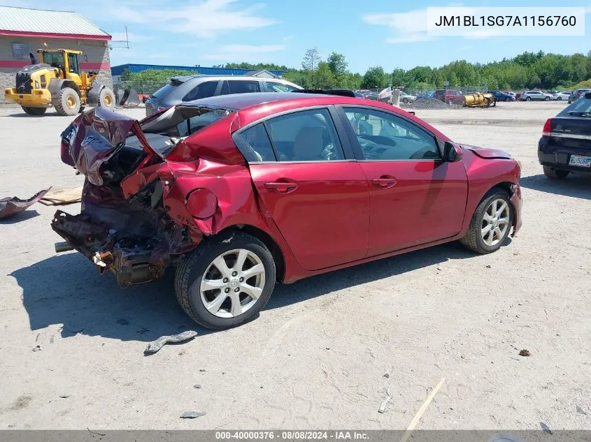 2010 Mazda Mazda3 I Touring VIN: JM1BL1SG7A1156760 Lot: 40000376