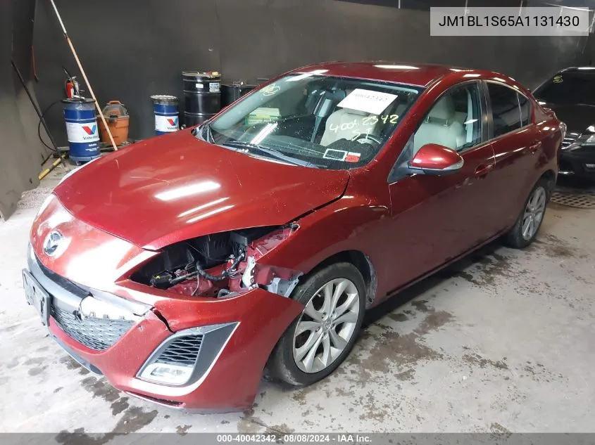 JM1BL1S65A1131430 2010 Mazda Mazda3 S Sport