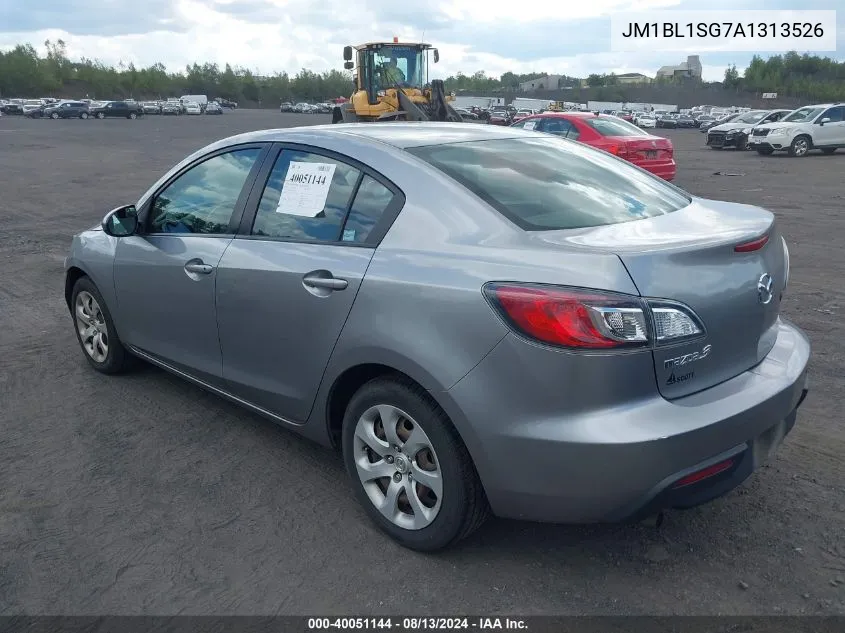 2010 Mazda Mazda3 I Sport VIN: JM1BL1SG7A1313526 Lot: 40051144