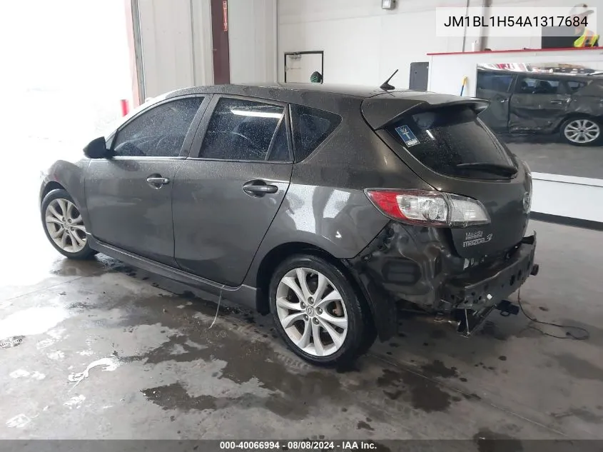 2010 Mazda Mazda3 S Grand Touring VIN: JM1BL1H54A1317684 Lot: 40066994