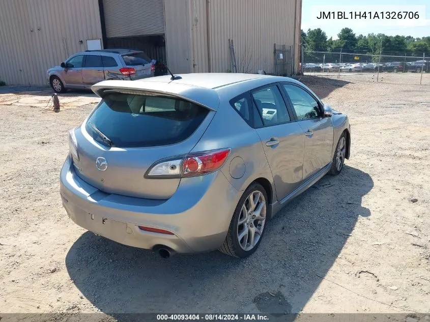 2010 Mazda Mazdaspeed3 Sport VIN: JM1BL1H41A1326706 Lot: 40093404