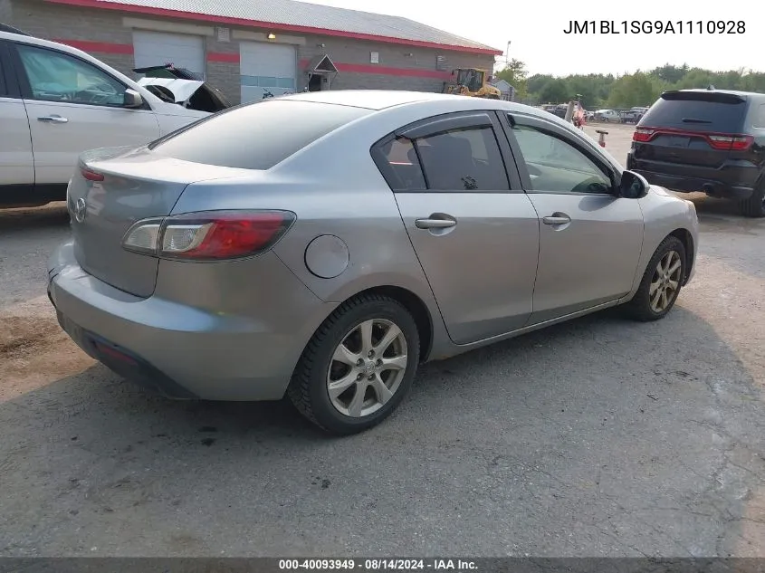 2010 Mazda Mazda3 I Touring VIN: JM1BL1SG9A1110928 Lot: 40093949