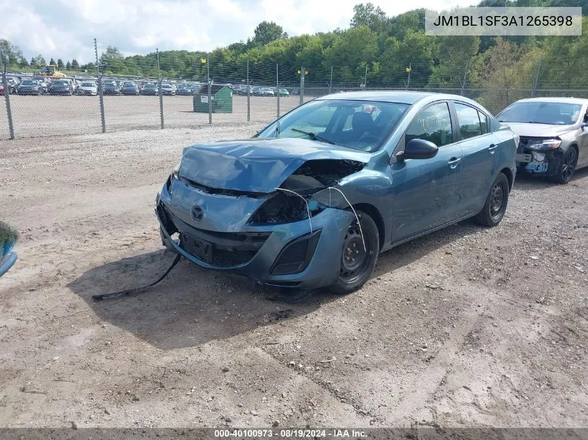 JM1BL1SF3A1265398 2010 Mazda Mazda3 I Touring