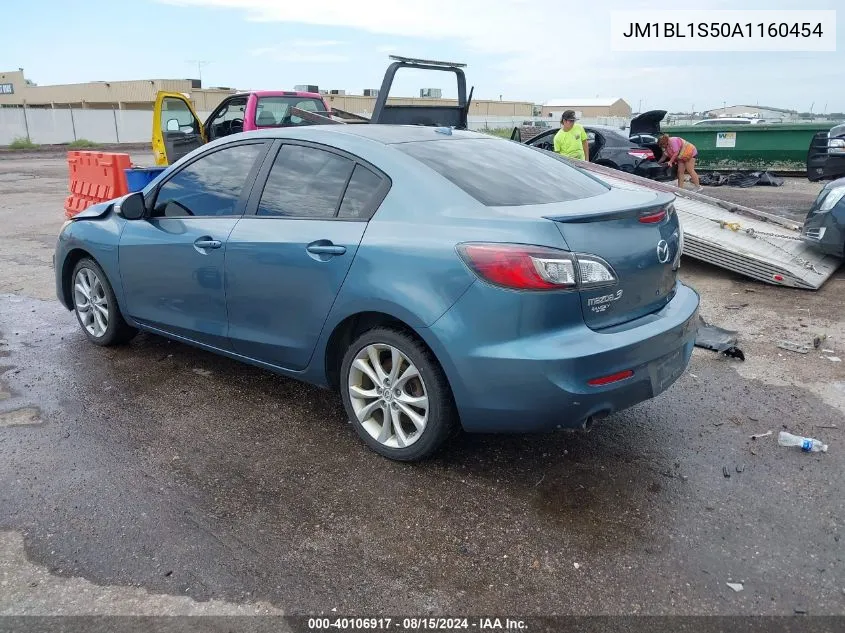 2010 Mazda Mazda3 S Sport VIN: JM1BL1S50A1160454 Lot: 40106917